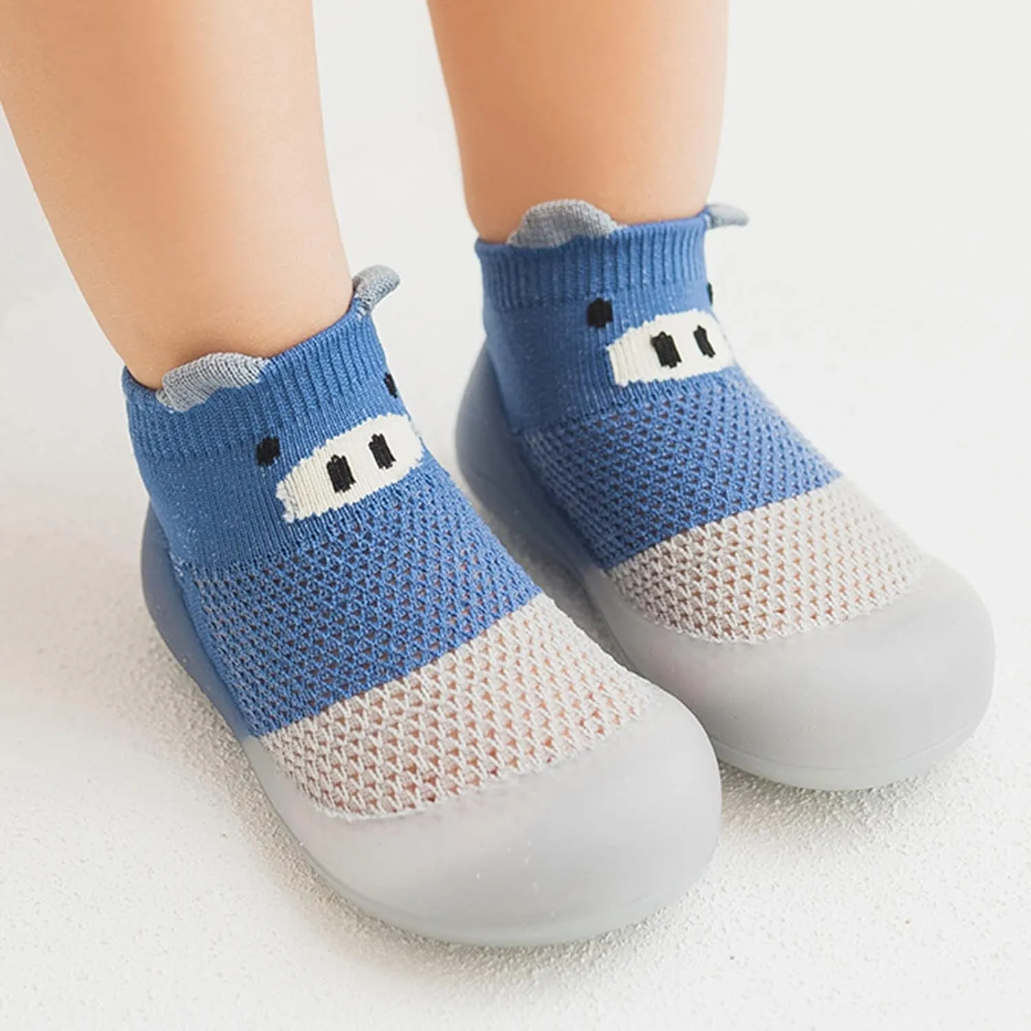 Kids Soft Boys Baby Anklet Girls Cartoon Slipper Shoes Rubber Breathable 036Months Toddler Summer Sole Baby Sock