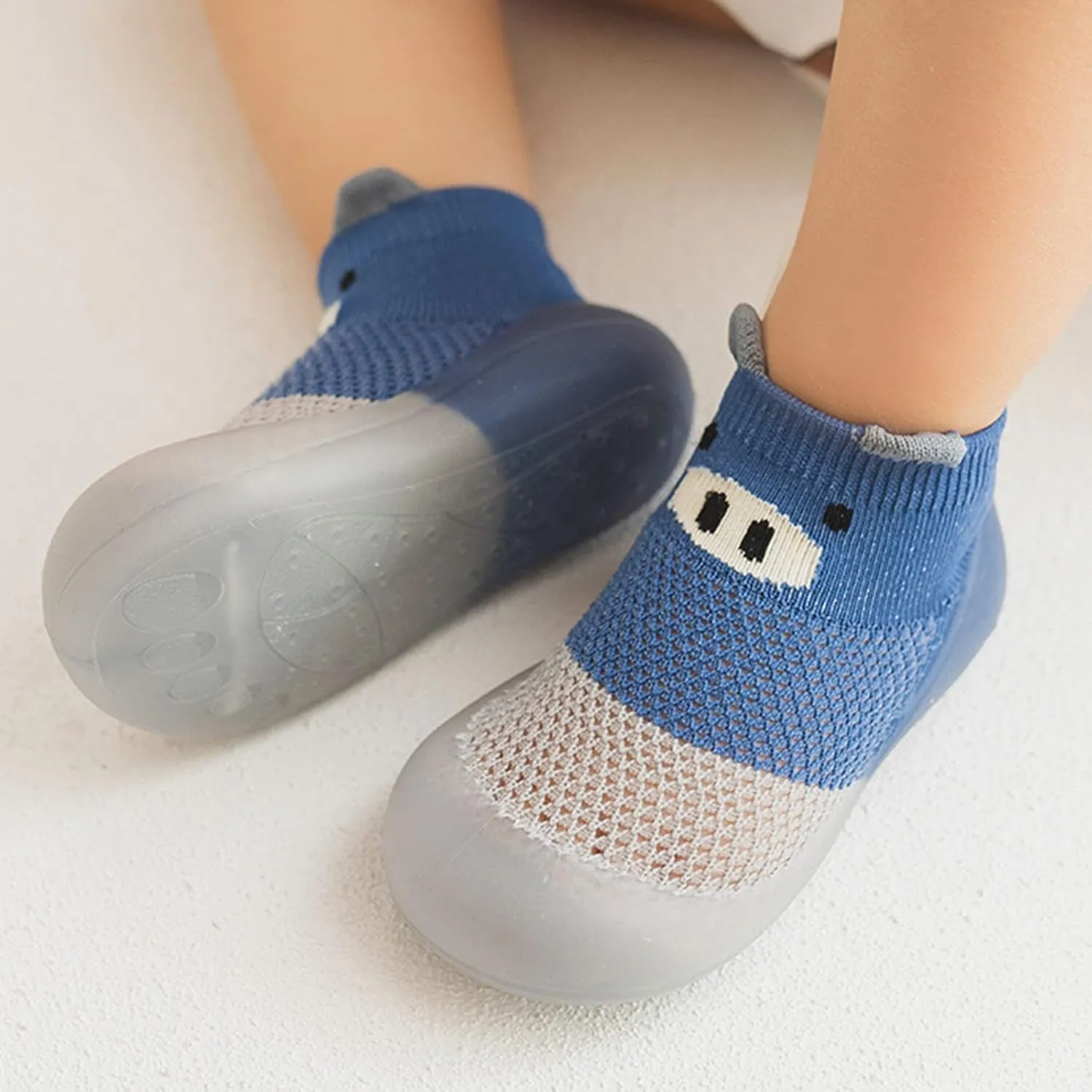 Kids Soft Boys Baby Anklet Girls Cartoon Slipper Shoes Rubber Breathable 036Months Toddler Summer Sole Baby Sock