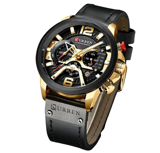 Men Top Brand Luxury Military Leather Wrist Watches