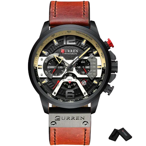Men Top Brand Luxury Military Leather Wrist Watches