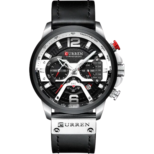 Men Top Brand Luxury Military Leather Wrist Watches