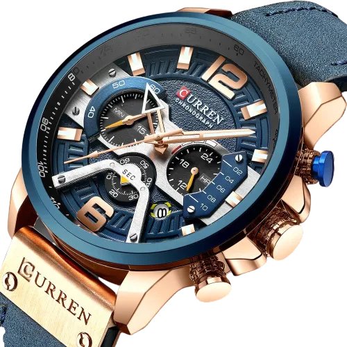 Men Top Brand Luxury Military Leather Wrist Watches