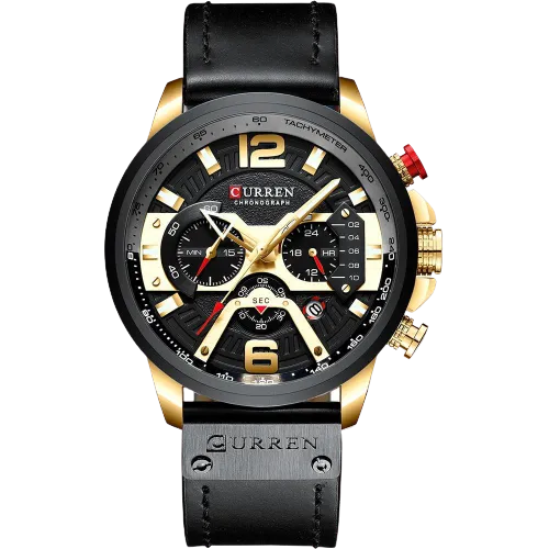 Men Top Brand Luxury Military Leather Wrist Watches