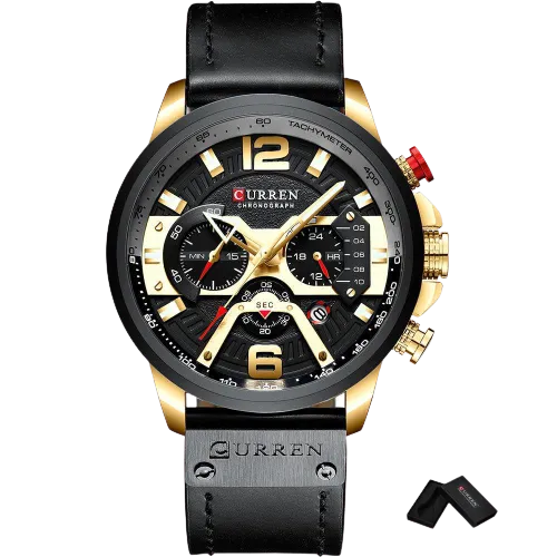 Men Top Brand Luxury Military Leather Wrist Watches