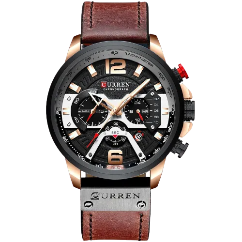 Men Top Brand Luxury Military Leather Wrist Watches
