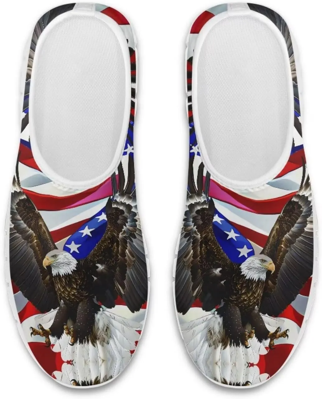 Men's Fashion Sneakers Slip On Walking Loafers Travel ShoesWhite Sole