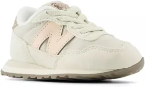 New Balance Kids 237 Bungee Sneaker, TURTLEDOVE/VINTAGE ROSE, 7 W Toddler (1-4 Years)
