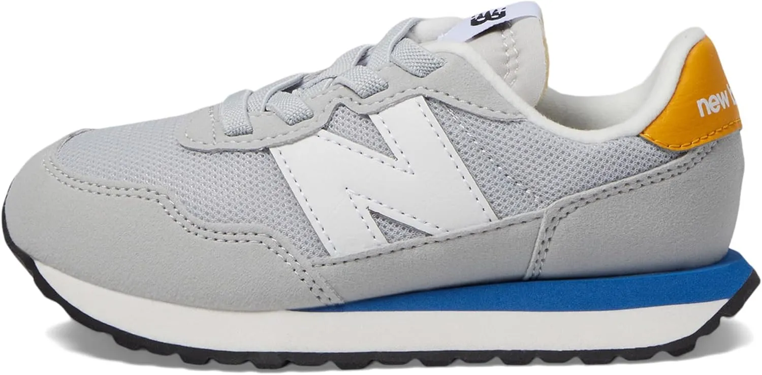 New Balance Unisex-Child Kids 237 Bungee Sneaker
