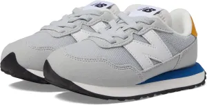New Balance Unisex-Child Kids 237 Bungee Sneaker