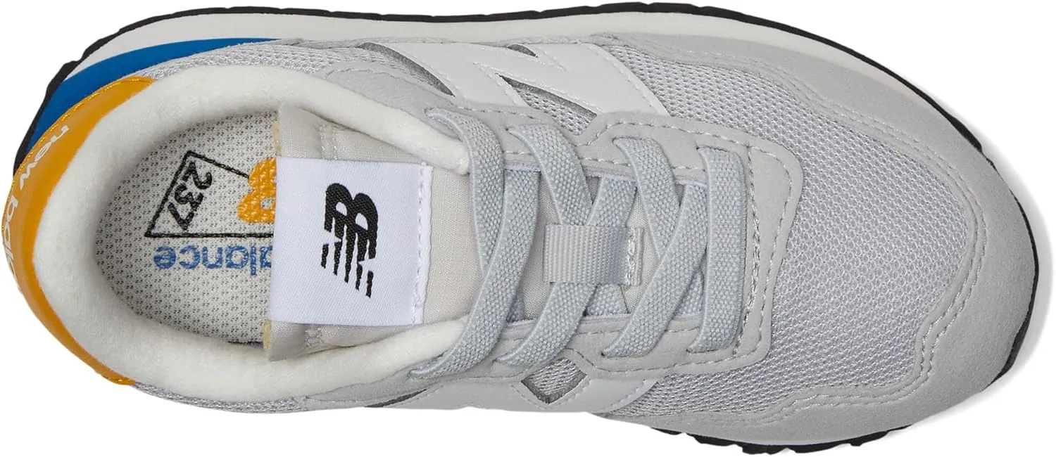 New Balance Unisex-Child Kids 237 Bungee Sneaker