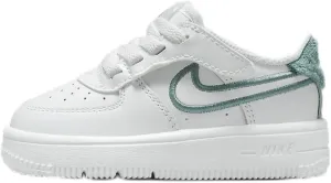 Nike Force 1 Low LV8 EasyOn Baby/Toddler Shoes (FZ3368-100, Summit White/Bicoastal/Summit White) Size 7