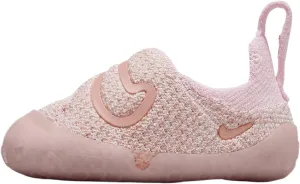 Nike Swoosh 1 Baby/Toddler Shoes (FB3244-600, Pink Foam/Purple Agate/Sail/Red Stardust) Size 7