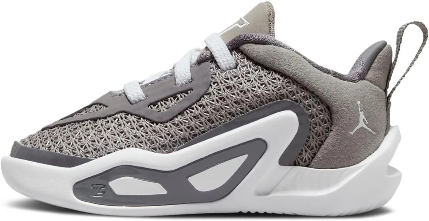 Nike Tatum 1 Baby/Toddler Shoes (DX5358-002, Medium Grey/Gunsmoke/White) Size 4