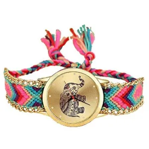 Opendeal Analogue Multicolor Dial Girl'S Watch- Od-W180
