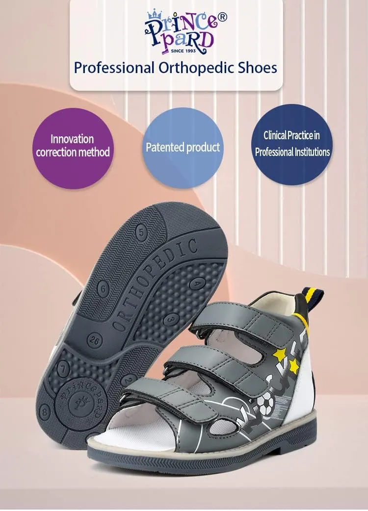 Orthopedic Shoes for Kids,Corrective Summer Toddlers Low Top Sandals for Children with Arch and Ankle Support,Anti-slip Soles