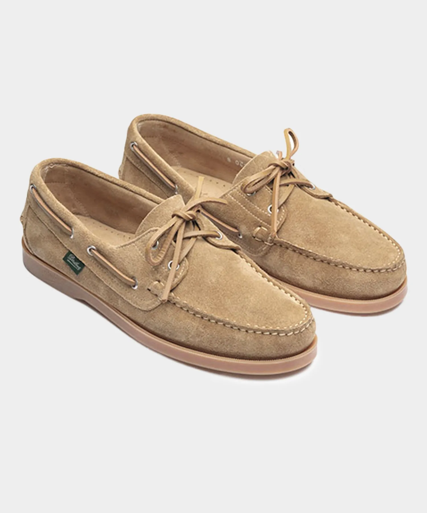 Paraboot Barth Suede Boat Shoes