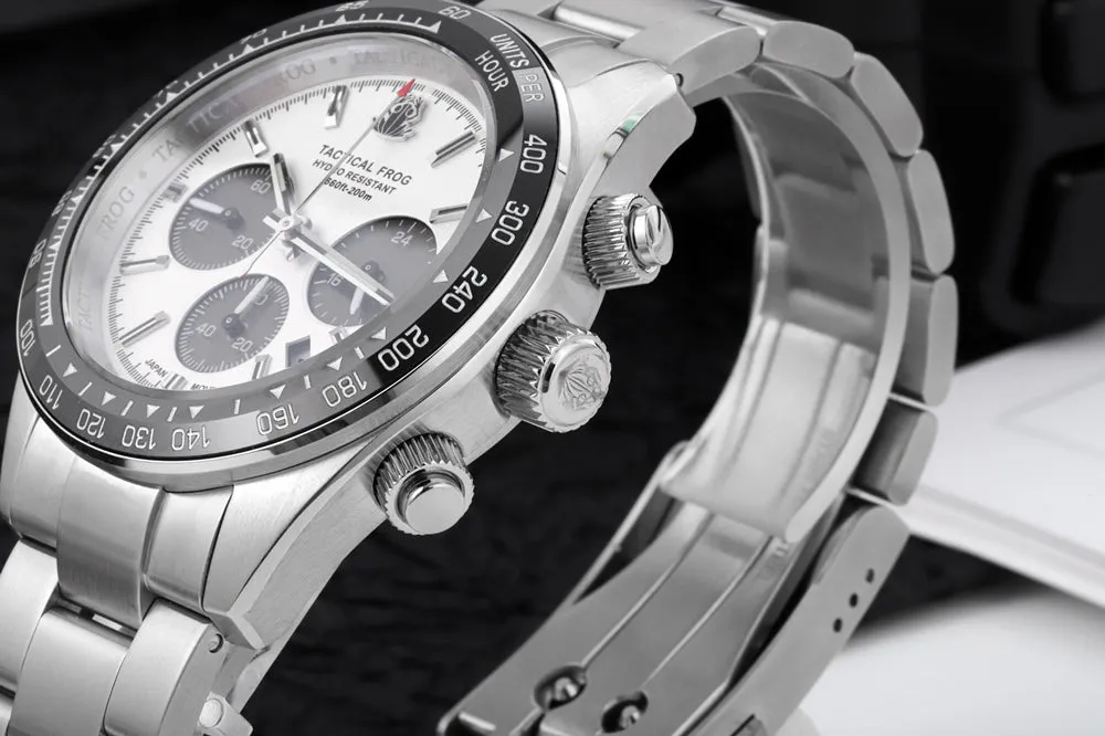 ★Pre-Owned★Tactical Frog VS75 Solar Chronograph Watch