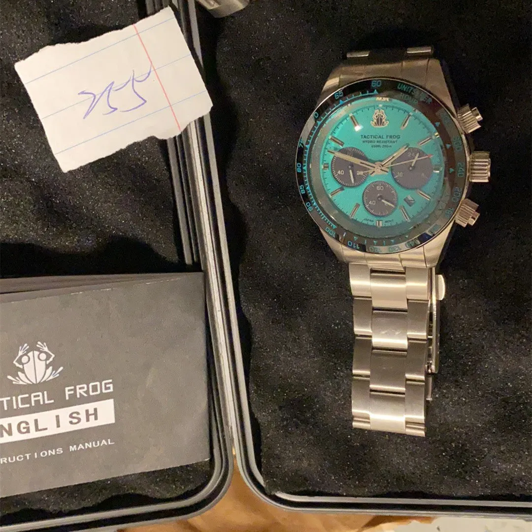 ★Pre-Owned★Tactical Frog VS75 Solar Chronograph Watch