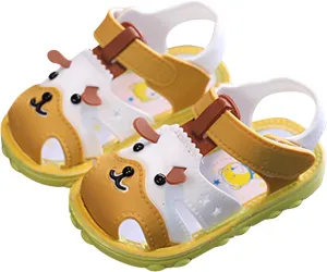 Premium Kids Girls Sandals Soft Non Slip Rubber Sole Toddler Baby Walking Shoes Flat Shoes Pool Slides for Girls