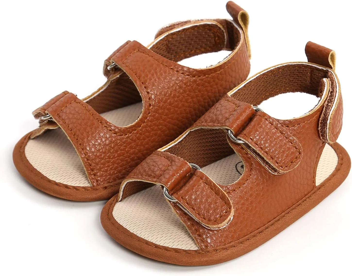 Prewalker Walking Soft Girls Sandals Sole Flat Boys Non-Slip Shoes Baby Rubber Baby Shoes Kids Slide Sandals