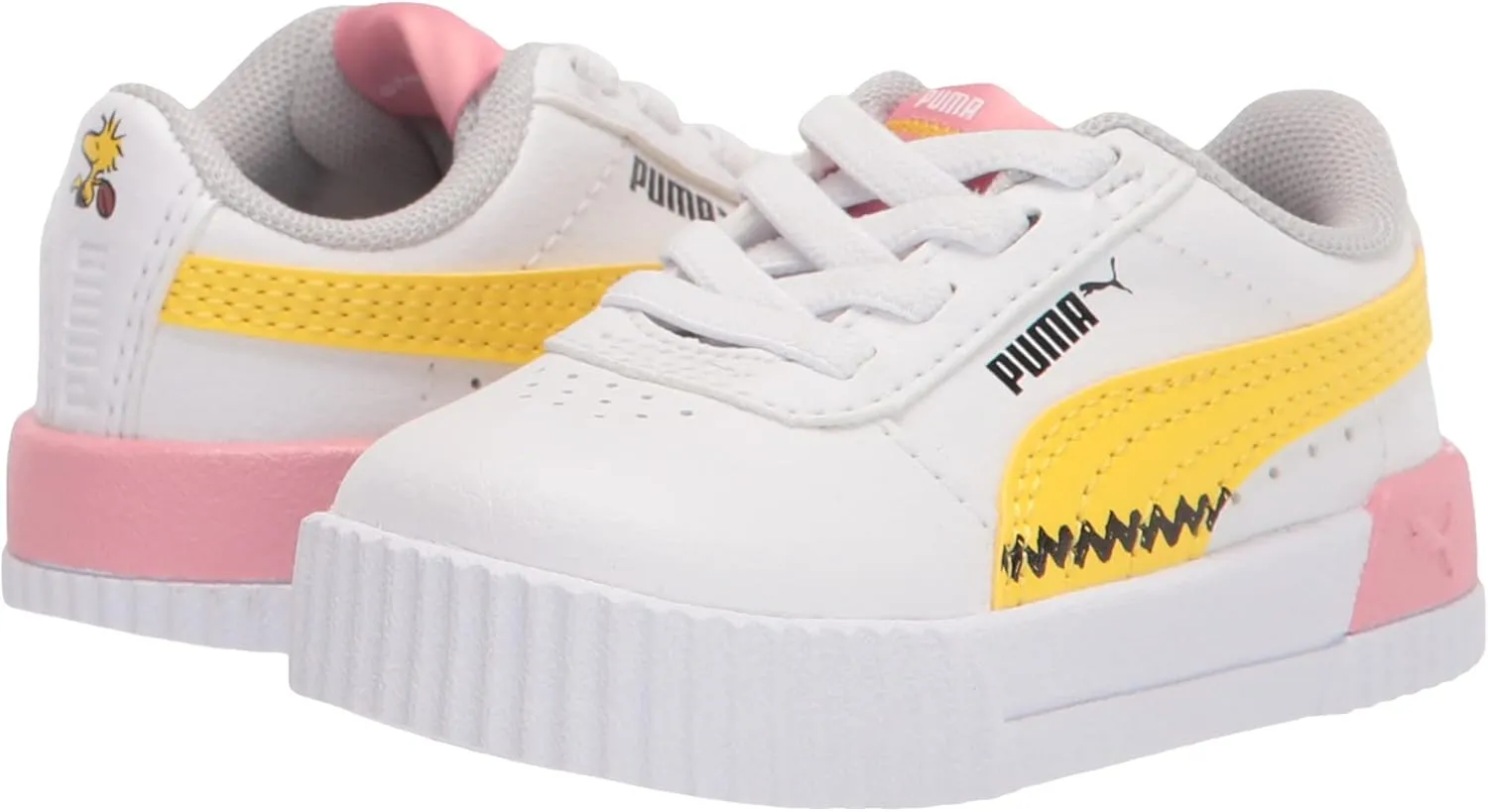 PUMA Unisex-Child Peanuts Carina Slip on Sneaker