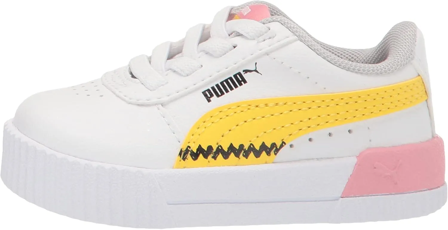 PUMA Unisex-Child Peanuts Carina Slip on Sneaker