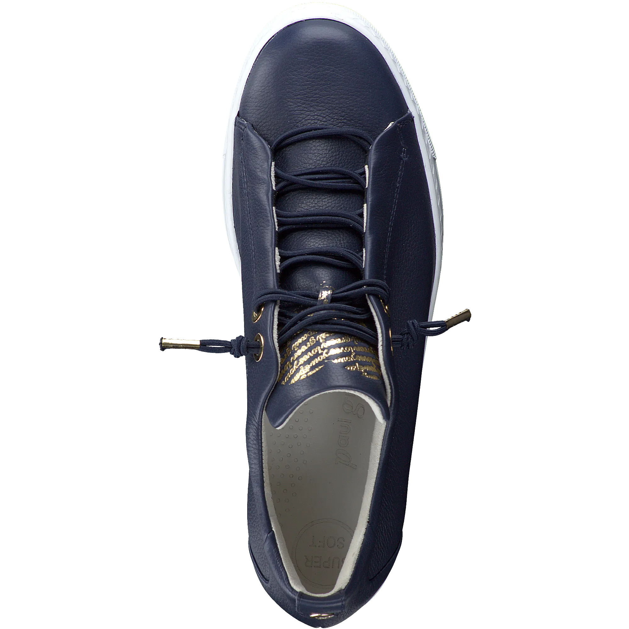 Super Soft Chunky Sole Trainer - Navy