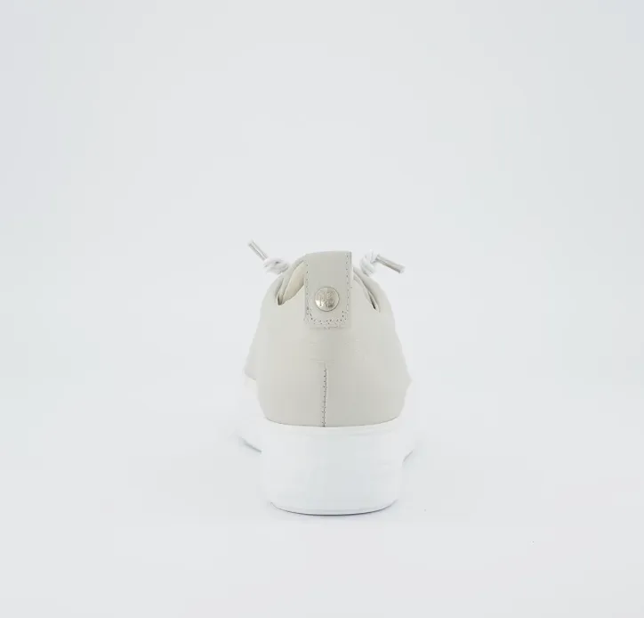 Super Soft Chunky Sole Trainer - Pearl