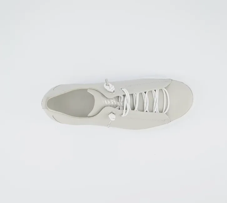 Super Soft Chunky Sole Trainer - Pearl