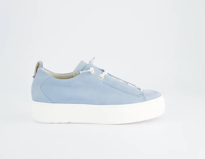 Super Soft Chunky Sole Trainer - Sky Blue