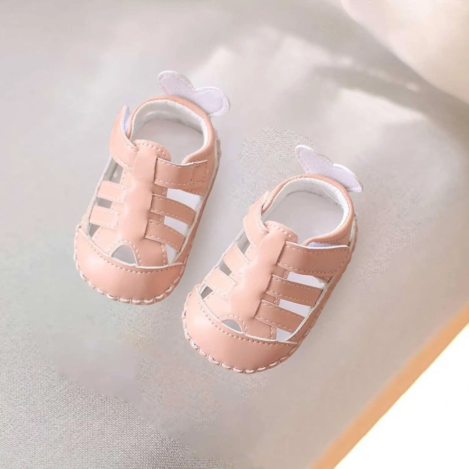 Toddler Baby Boys Girls Shoes Breathable Shoes Sandals Baby Soft Soles Suitable For Unisex 0 Girls Slip on Shoes Size 1