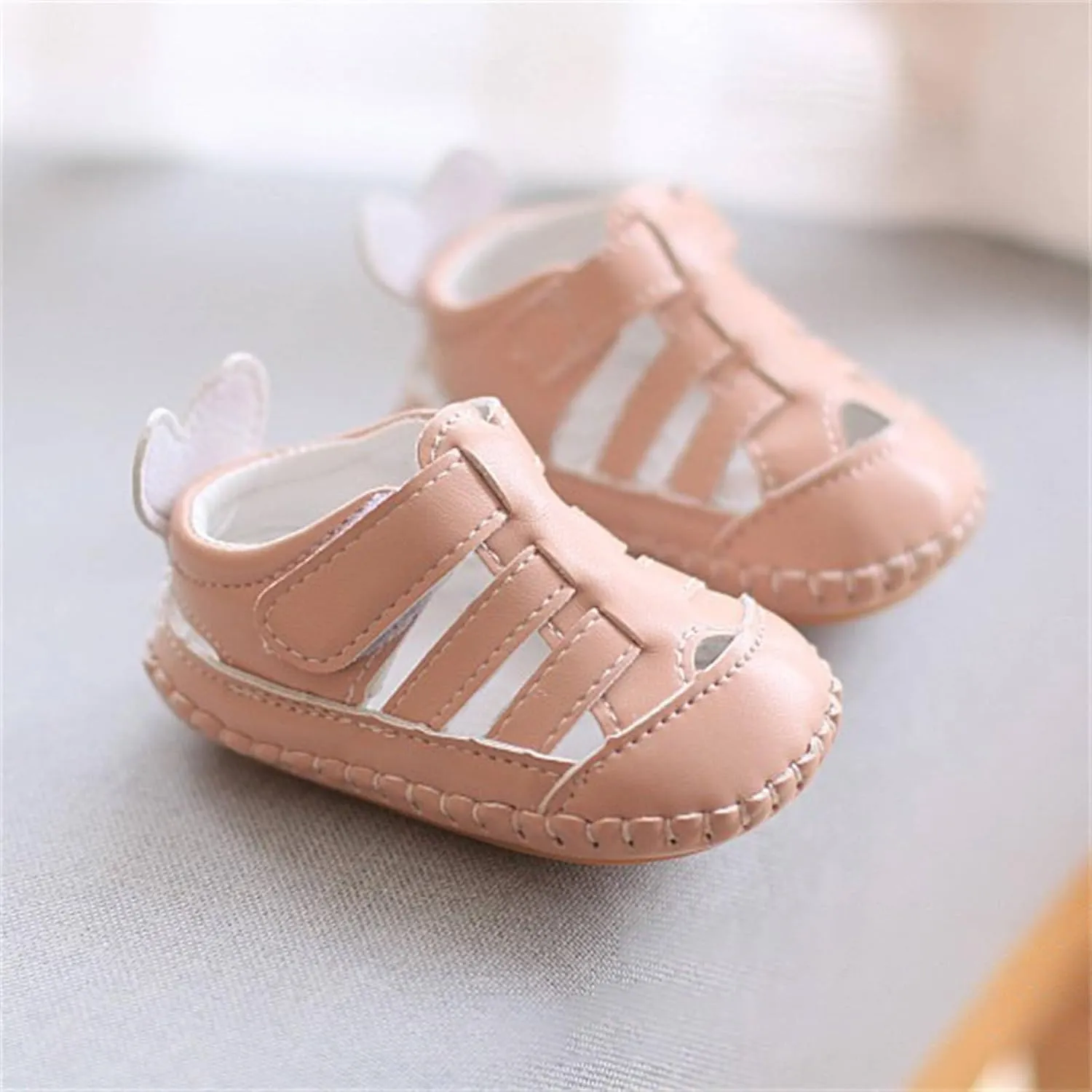 Toddler Baby Boys Girls Shoes Breathable Shoes Sandals Baby Soft Soles Suitable For Unisex 0 Girls Slip on Shoes Size 1