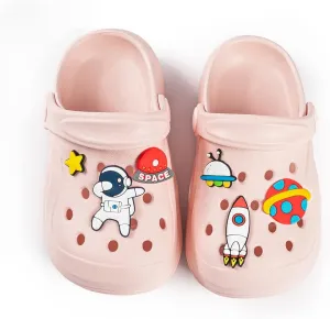 Toddler Kids Boys Girls Cute Garden Water Clogs Sandals Slip On Shoes Slipper Slides Lightweight Outdoor Summer Infant Children Beach Pool Shoes (Baby/Toddler Kids)