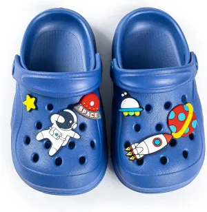 Toddler Kids Boys Girls Cute Garden Water Clogs Sandals Slip On Shoes Slipper Slides Lightweight Outdoor Summer Infant Children Beach Pool Shoes (Baby/Toddler Kids)