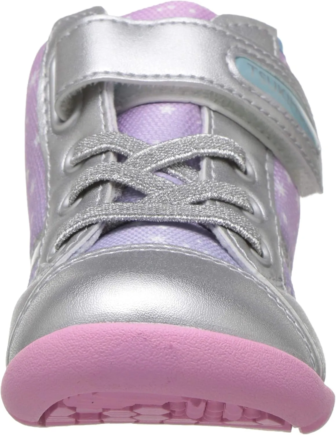 TSUKIHOSHI 2560 Star Strap-Closure Machine Washable Child Sneaker Shoe with Wide Toe Box and Slip-Resistant, Non-Marking Outsole - for Toddlers and Little Kids, Ages 1-8
