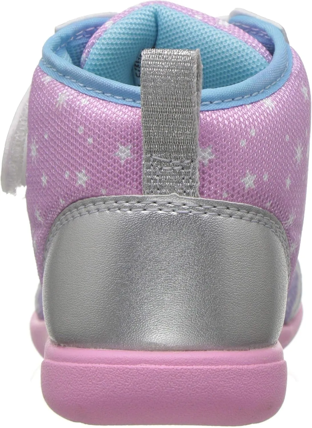 TSUKIHOSHI 2560 Star Strap-Closure Machine Washable Child Sneaker Shoe with Wide Toe Box and Slip-Resistant, Non-Marking Outsole - for Toddlers and Little Kids, Ages 1-8