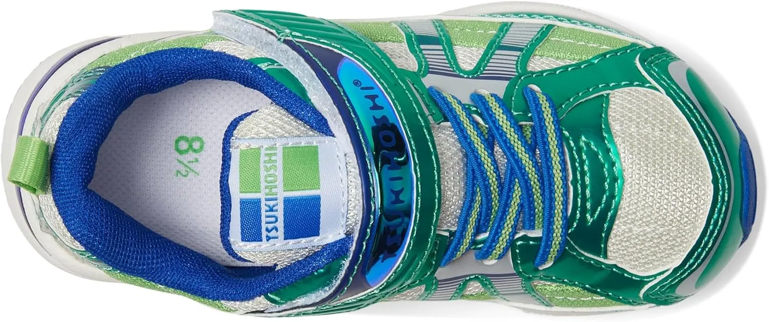 TSUKIHOSHI Storm Kids Shoes - Strap-Closure Machine-Washable Kids and Toddler Shoes with Wide Toe Box & Slip-Resistant, Non-Marking Outsoles