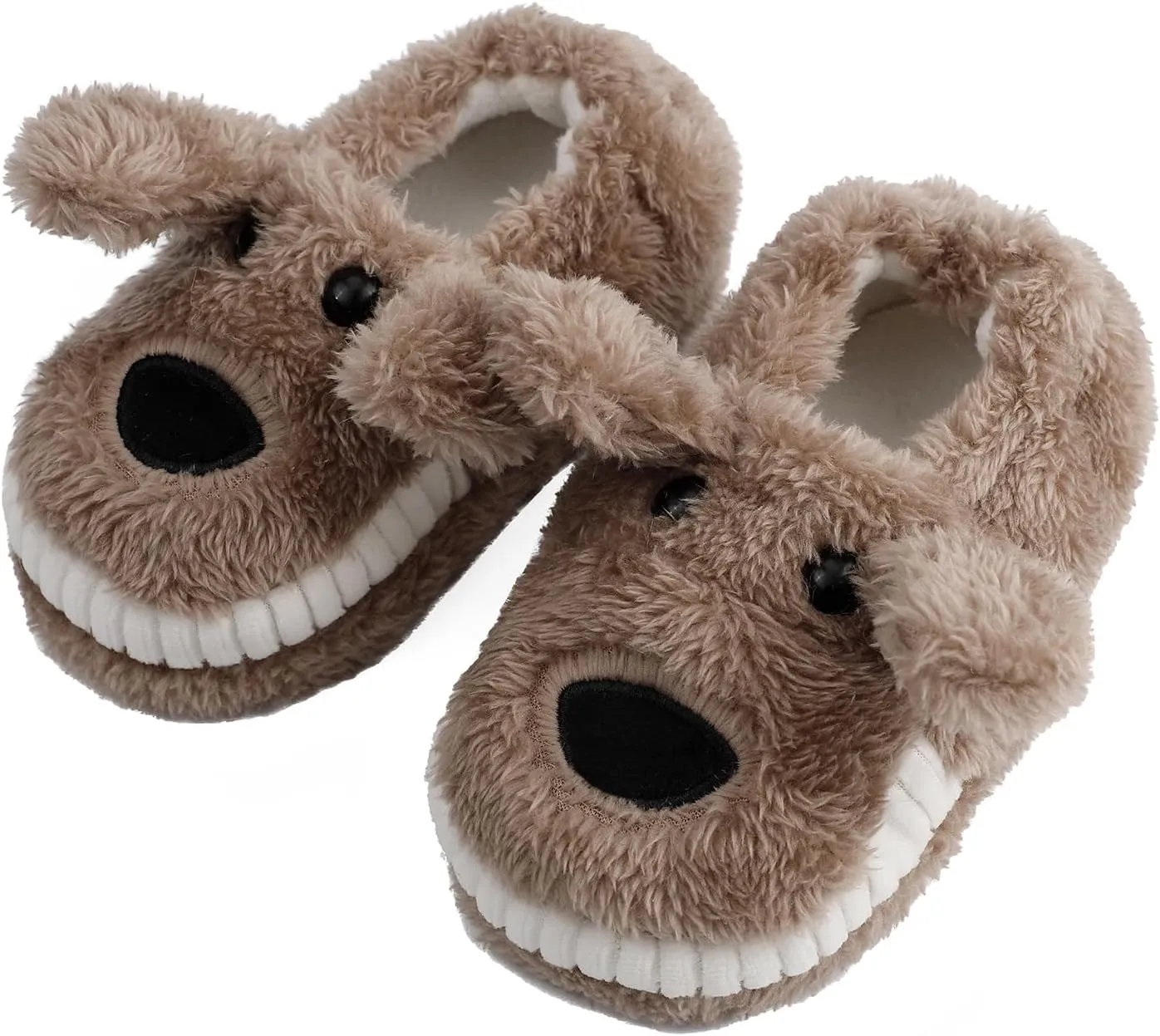Winter Slippers For Girls Cartoon Animal Slippers Toddler Warm Plush House Shoes Little Kids Home Slippers