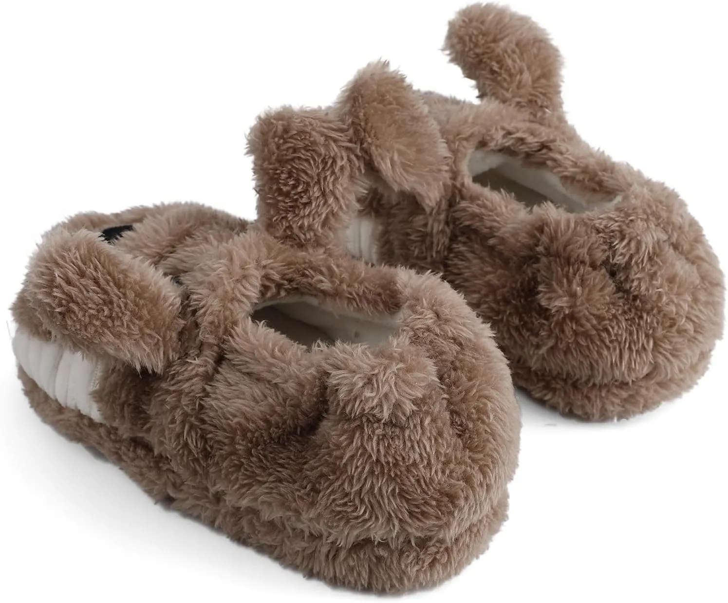 Winter Slippers For Girls Cartoon Animal Slippers Toddler Warm Plush House Shoes Little Kids Home Slippers