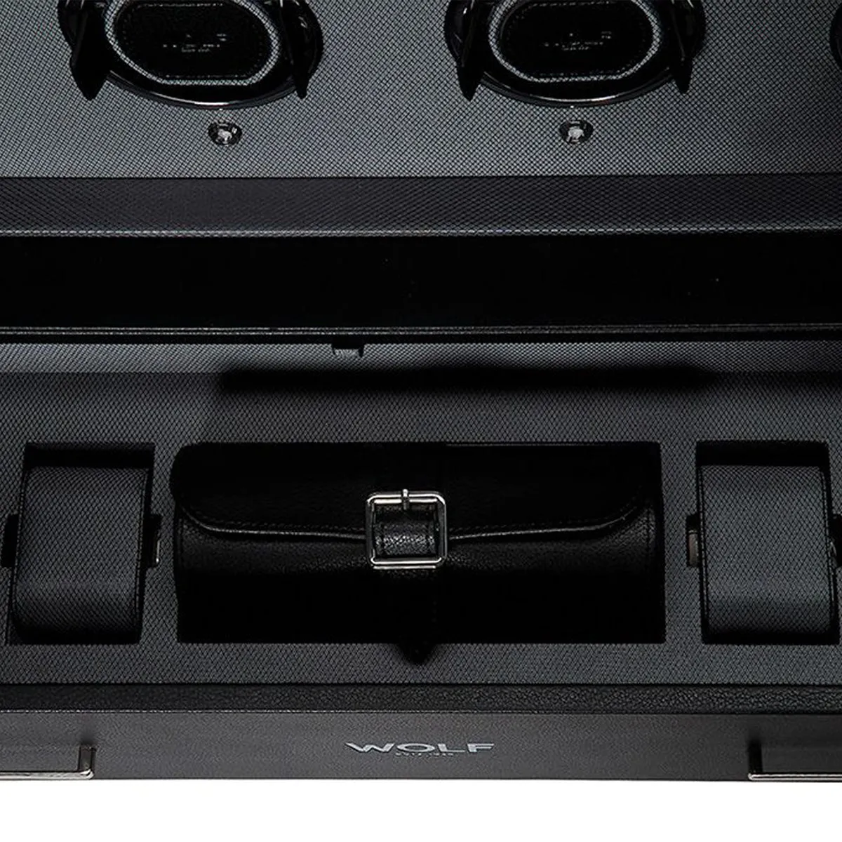 Wolf Viceroy 12 Piece Watch Winder Cabinet