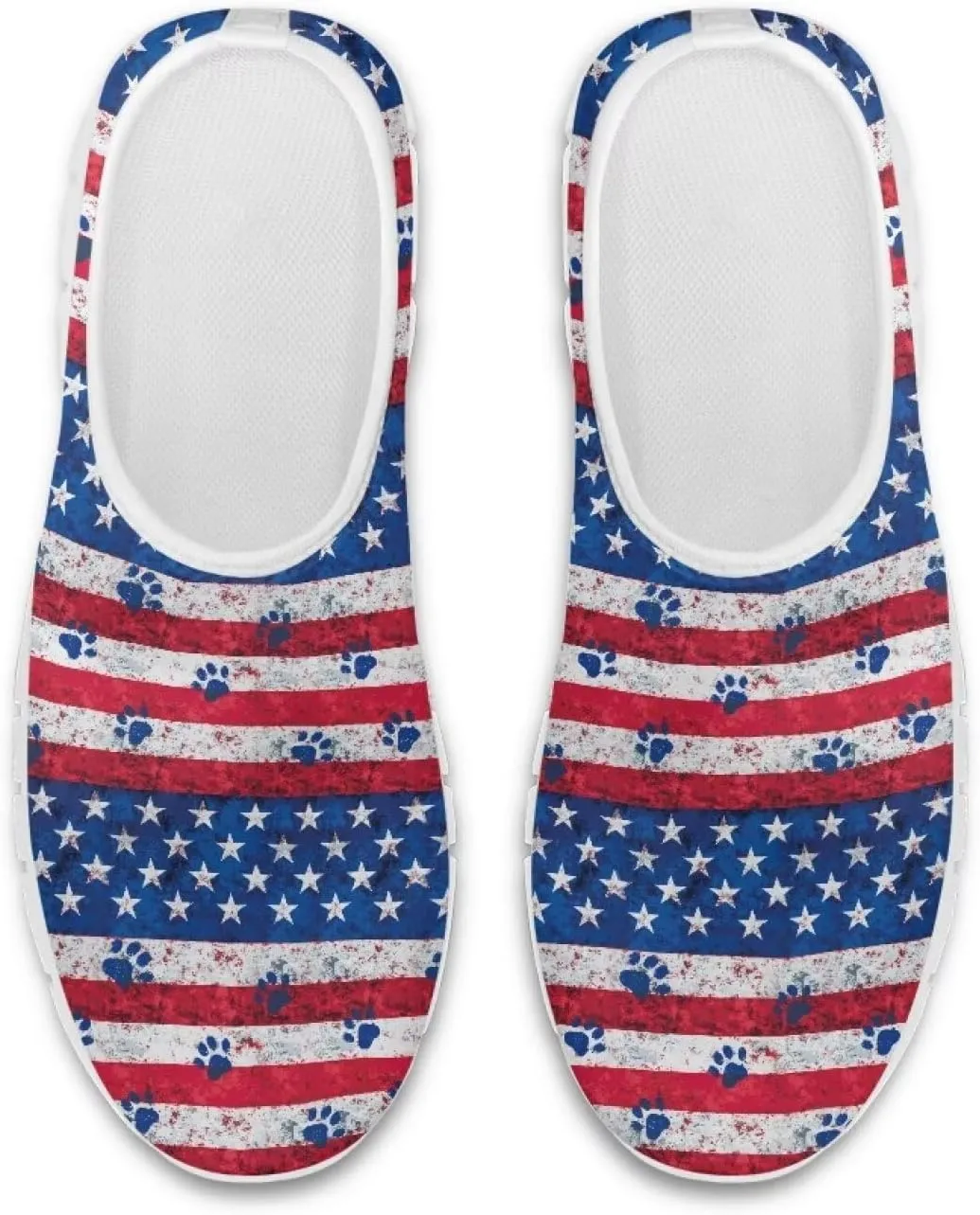 Women's Fashion Sneakers Slip On Walking Loafers Travel ShoesWhite Sole